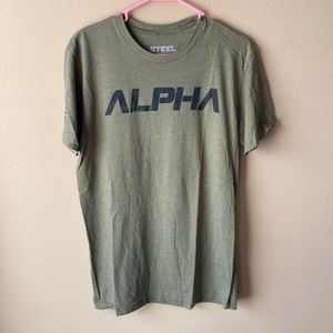 Steel supplements tee